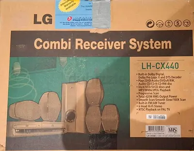 LG Combi Receiver System LH-CX440 (boxed) - vintage home audio set