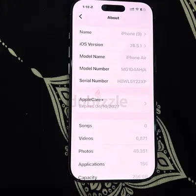 iPhone 17 air Apple care+