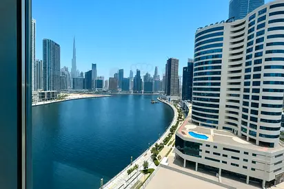 Burj Khalifa and Canal view | Fully Furnished | Premium separate Office