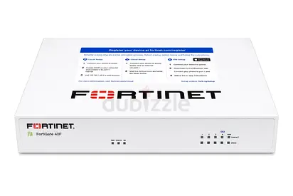 Fortinet FortiGate 40F Firewall Appliance - White, Small Business