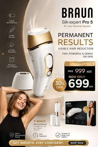 Braun Silk-expert Pro 5 IPL Hair Removal System