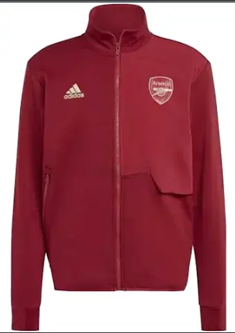 Adidas Arsenal 23/24 Anthem Jacket (Craft Red / Gold) (LEGIT) (firm price but can negotiate slight)