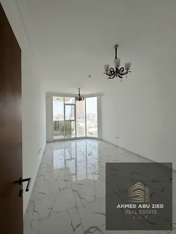 شقة غرفتين وصالة للإيجار السنوي في النخيل 1 | إطلالة مفتوحة مع 3 بلكونات | تشطيبات راقية ومرافق متكاملة تشمل جيم ومسجد وكيدز إيريا وباركن داخلي مجاني