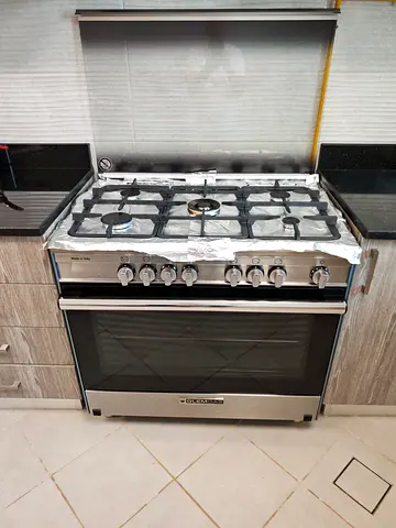 Glem Gas 5 Burner Gas Cooker with Oven