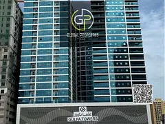 Stunning Full Clock Tower View | EMPTY | Brand New &amp; Never Occupied 1-BHK in Gulfa Towers, Block