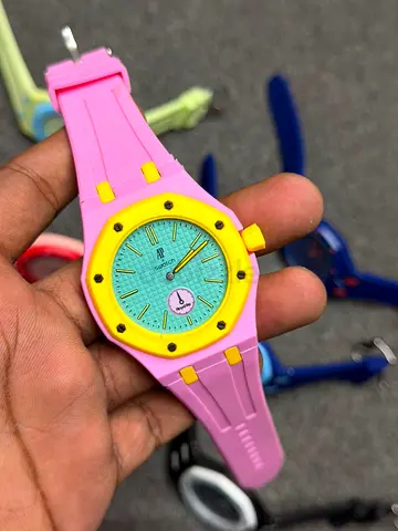 AP X SWATCH royal pop with strap