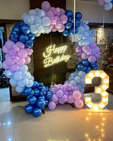 Balloons decorations services Available
