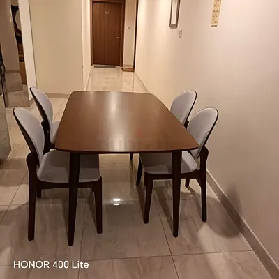Dining table with 4Chairs
