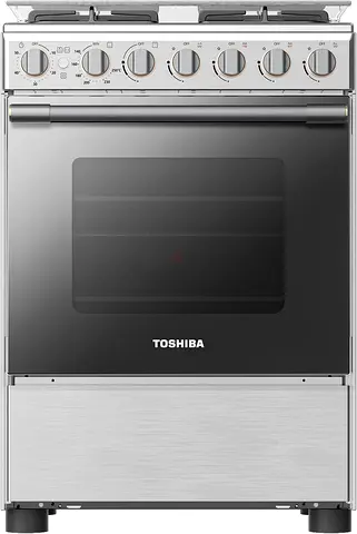 TOSHIBA 60x60cm 4-Burner Gas Cooker with Flame Failure Protection