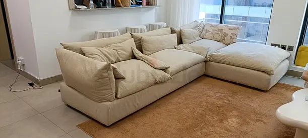 L-Shaped marina home sofa