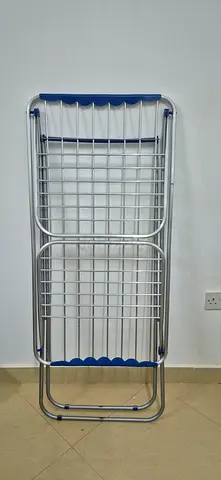 Foldable Stainless Steel Clothes Drying Rack - Compact, Perfect Condition