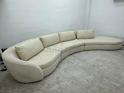 As perfect condition cratebarrel corner sofa