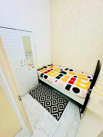 With Balcony Furnished Partition For Couple Near NMC LLH Hospital