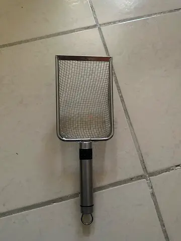 Stainless Steel litter Scoop Strainer new