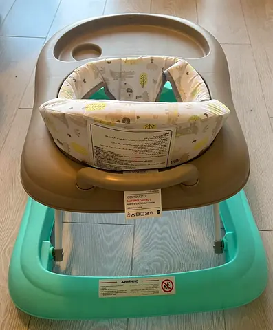 Lightweight Baby Walker with Padded Seat - Good Condition