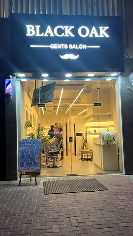 Black Oak Gents Salon for Sale in Dubai – Ready to Operate