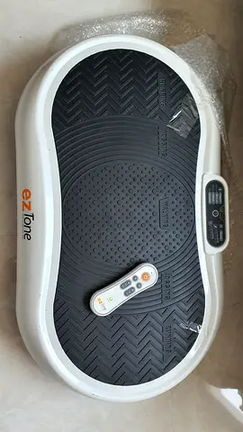 ezTone Full Body Vibration Plate with Remote - Good Working Condition