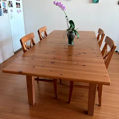 Solid Wood Dining Table