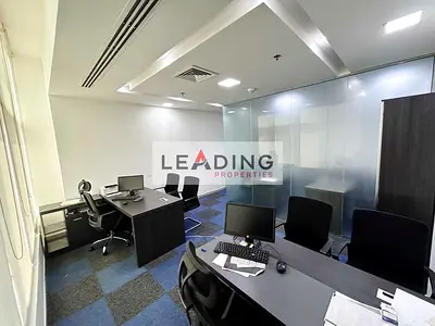 Furnished Office | Clover Bay Tower | Downtown & Pool View