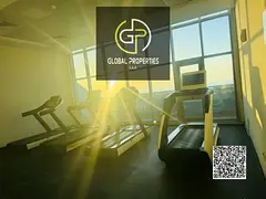 Studio for rent fully furnished including all the bills in corniche residential tower Free gym pool