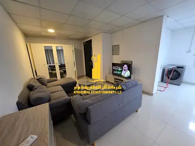 فرصة ذهبية أفخم استوديو مفروش بالكامل للإيجار الشهري بالمويهات 2 قريب من شارع الشيخ عمار والمستشفي السعودي – عجمان ✨