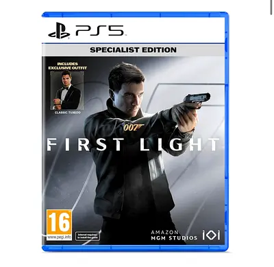 PS5 - 007: First Light (Specialist Edition) - Brand New Disc