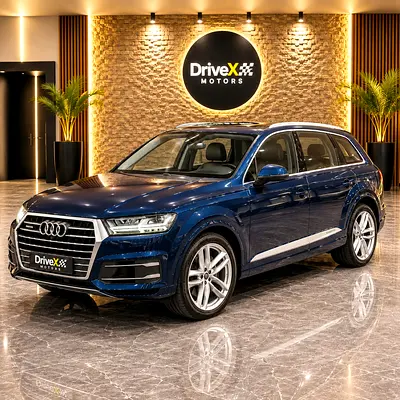 Audi Q7 45 TFSI quattro S line 2016 | GCC Specs | 1 Year Warranty