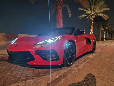 2020 Chevrolet Corvette Stingray 3LT Convertible| GCC Specs | Pristine Condition