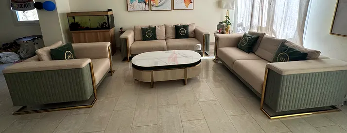Living room sofa set