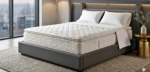 Brand New Queen Top Memory foam Pocket spring Mattress Available