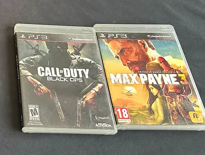 Max Payne 3  COD: Black Ops 1 | PS3 Games