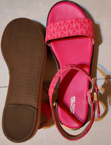 Michael Kors pink sandals - size 41 used once