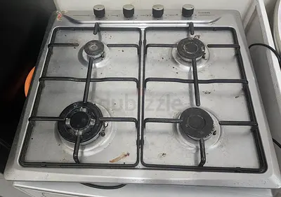 Used 4-Burner Built-in Gas Hob - Stainless Steel