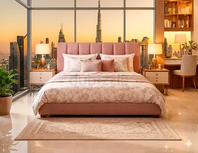 King size Bed With Mattress New For Sale