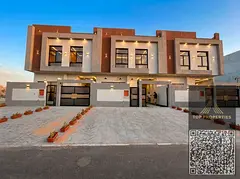 For sale – luxury townhouse in Al Zahia | Ajman, ground floor + first floor, 3 spacious master bed