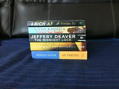 5 FICTION BOOKS