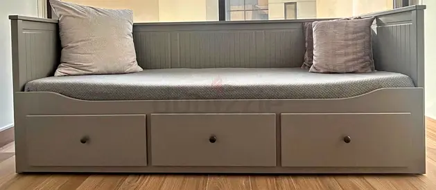 BEAUTIFUL LUXURY BRAND NEW IKEA SOFA BED WITH UNDER 3 STOREG WITH 2 MATTRESS ONLY 750
