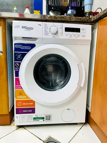 Super General 7kg with 9 months warranty