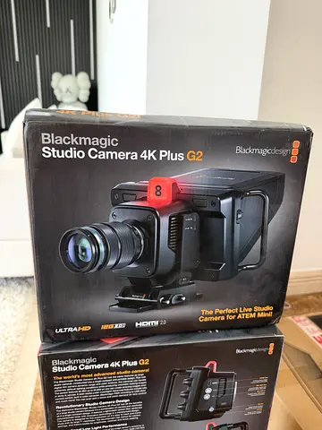 Blackmagic Studio Camera 4K Plus G2 – Excellent Condition
