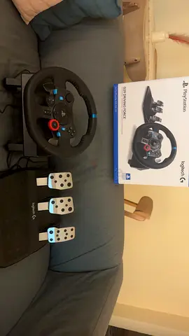 Logitech G Driving Force GT Racing Wheel with Pedals (Good Working Condition)