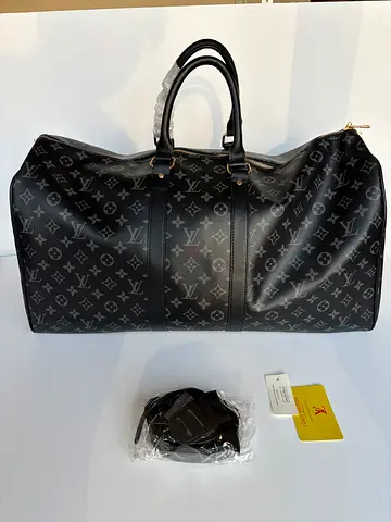 Louis Vuitton lv duffel bag Black