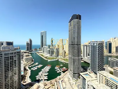 Fully Furnished | High Floor | Full Marina & Sea View | Ready to Move In