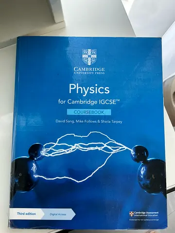 Physics IGCSE coursebook
