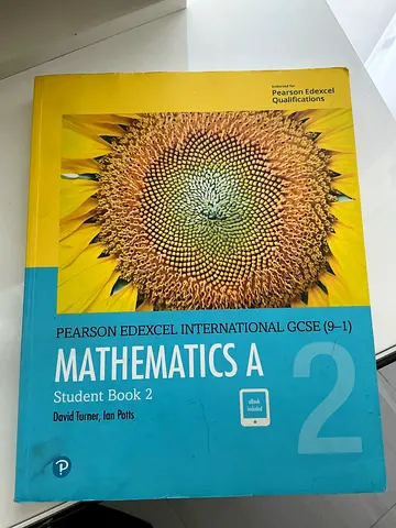 Mathematics A Pearson edexcel GCSE book 2