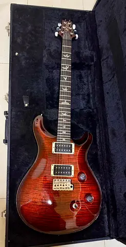 2016 PRS Core Custom 24 10-Top in Fire Red Burst Electric Guitar