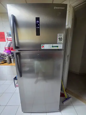 Westpoint Double Door Refrigerator Silver