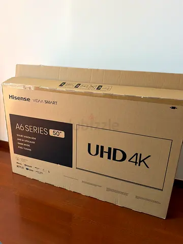 Hisense 50 UHD 4K Smart TV (A6 Series) - Brand Boxed
