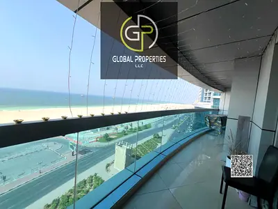 XXXL 2BHK + Maid | 2,490 Sqft | CORNICHE TOWER | Full Sea View | Unfurnished | 80K Rent | Massive Layout | Prime Waterfront Living