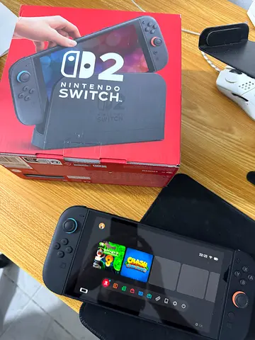 Nintendo Switch 2 with original box — less used in very good condition