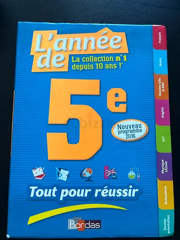 Lannee de 5e Tout pour reussir French Educational Textbook